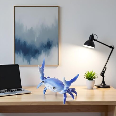 الأزرق الجديد الياباني الإبداعية لطيف حامل قلم السلطعون رفع الأثقال السرطانات حامل القلم قوس تخزين الرف القرطاسية أصحاب قلم رصاص وحاملي القلم اللوازم المكتبية in Kuwait