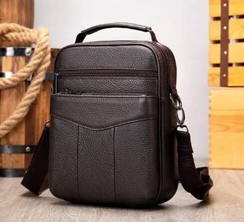 Laptop Tote Bag - Business Computer, Messenger Crossbody for Work, Travel bag(Coffee) in Kuwait