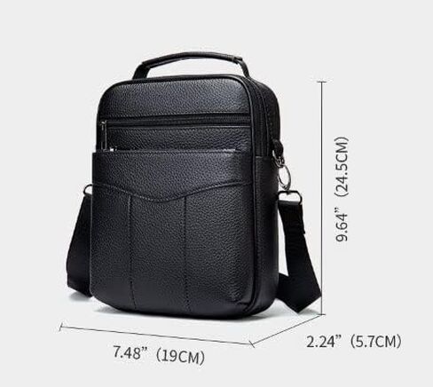 Laptop Tote Bag - Business Computer, Messenger Crossbody for Work, Travel bag(Coffee) in Kuwait