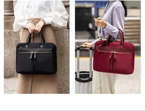 حقائب النساء خفيفة الوزن للرجال حقيبة كمبيوتر محمول 13 بوصة مقاومة للماء عبر الجسم (أ) in Kuwait