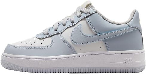 حذاء Nike Air Force 1 للأطفال الكبار (بلاتينيوم/مرمر/أبيض/هالة) in Saudi Arabia