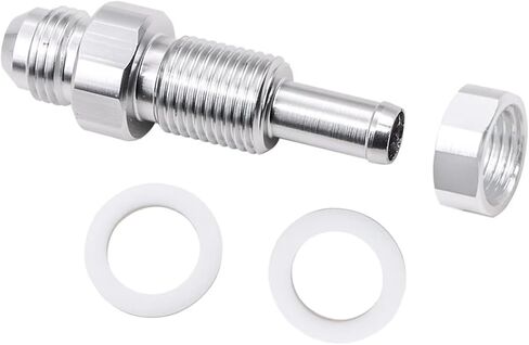 2 Pack -6AN Male Flare To 5/16 Hose Barb Adapter Fitting for Fuel Tanks and Fuel Cells in Saudi Arabia