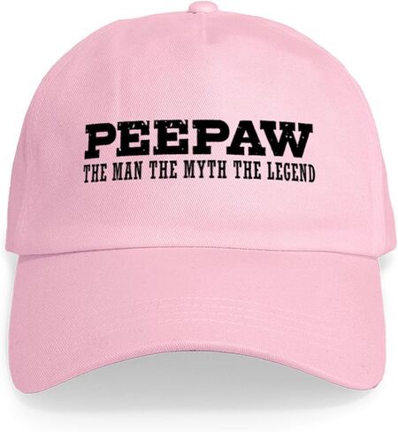 CafePress Peepaw The Man The Myth The Legend Cap Adjustable Baseball Cap in Saudi Arabia