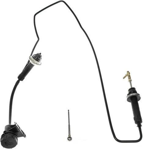 Clutch Master Cylinder & Slave Cylinder with Line Assembly Kit Compatible with Ford F-650 F-750 XL, XLT 2002-2009 2013-2015 Replace CC649051 4C4Z-7C535-AD 4C4Z-7C535-AA in Saudi Arabia