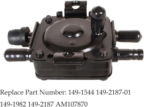 Compatible with 149-1982 Vacuum Fuel Pump for Onan P216G P218G P220G P224G B43E B48G B48G B43 B48 P218 P220 Z18 lawn mower Engine in Kuwait