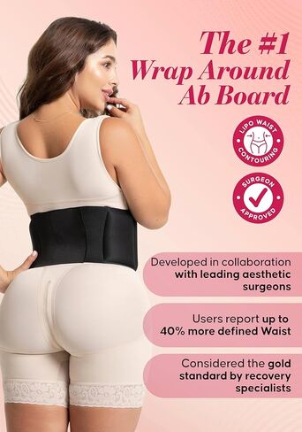 Salome 2515 Full Torso Lipo & Tummy Tuck Recovery Ab Board | Lipo 360 Foam Wrap Around in Kuwait