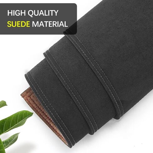 غطاء داش السيارة لعام 2010 2011 2012 2013 2014 2015 2016 2017 Bentley Flying Spur ملحقات غطاء لوحة القيادة سجادة ظلة الزجاج الأمامي بدون وهج أسود من جلد الغزال in Kuwait