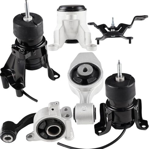 6PCS Engine Motor & Transmission Mounts Compatible with Nissan Murano 2015-2024/Pathfinder 2013-2020, Compatible with Infinity QX60 2014-2020/JX35 2013 3.5L V6, A7394 A7395 A4365HY A4373 A7383 A7386 in Saudi Arabia