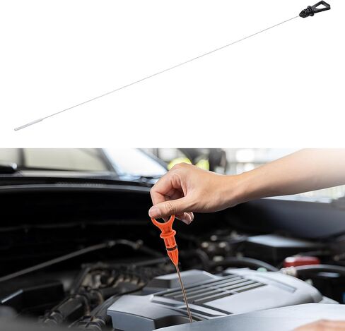 عصا قياس مستوى الزيت رقم 921268/XR3Z7A020BA لفورد موستانج 1999-2004 - مقياس مستوى السوائل مصمم بدقة أسود 1 قطعة in Saudi Arabia