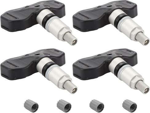 4Pcs Tire Pressure Sensor No.25774006 Tire Pressure Monitoring Sensor for GMC Envoy 2006-2009 in Saudi Arabia