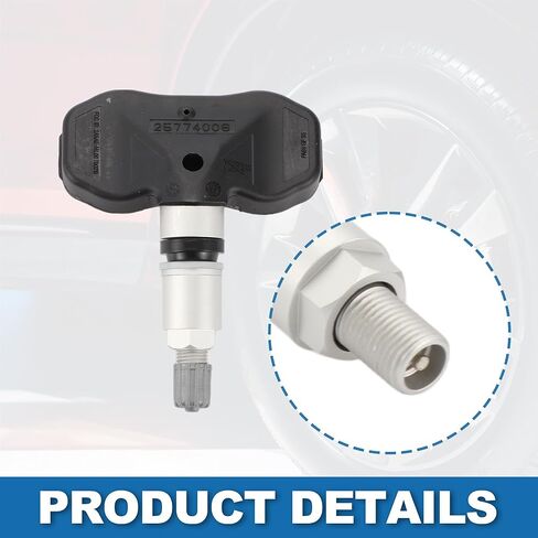 4Pcs Tire Pressure Sensor No.25774006 Tire Pressure Monitoring Sensor for GMC Envoy 2006-2009 in Saudi Arabia