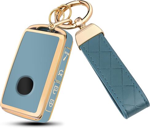 FT FUNTOR for Mazda Key Fob Cover,4 Buttons with Silver Edge TPU Key Cover,Compatible with Mazda 3/6/3 Hatchback/CX-5/CX-6/CX-9/CX30/CX-50/CX-70/CX-90 (B-Pink) in Kuwait