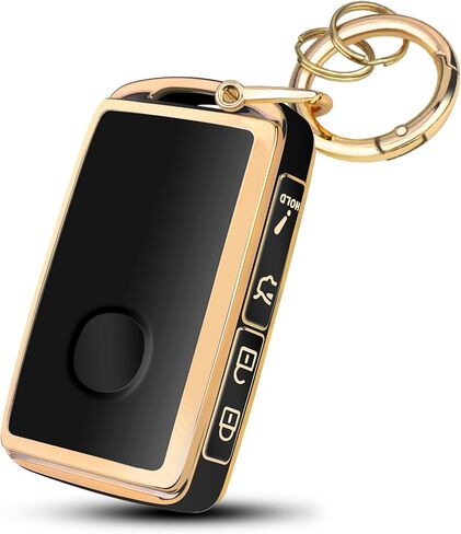 FT FUNTOR for Mazda Key Fob Cover,4 Buttons with Silver Edge TPU Key Cover,Compatible with Mazda 3/6/3 Hatchback/CX-5/CX-6/CX-9/CX30/CX-50/CX-70/CX-90 (B-Pink) in Saudi Arabia