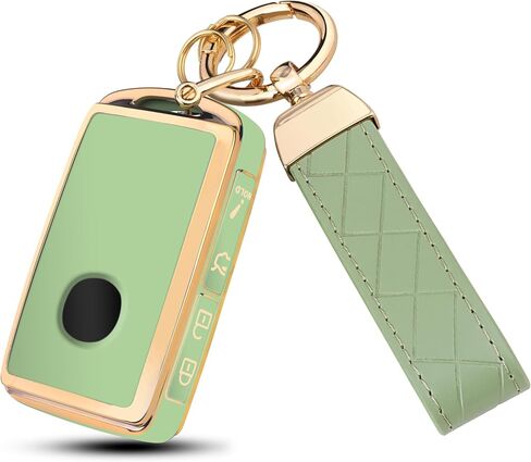 FT FUNTOR for Mazda Key Fob Cover,4 Buttons with Silver Edge TPU Key Cover,Compatible with Mazda 3/6/3 Hatchback/CX-5/CX-6/CX-9/CX30/CX-50/CX-70/CX-90 (B-Pink) in Saudi Arabia