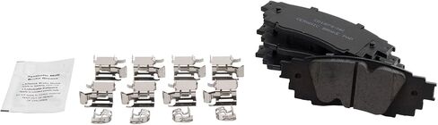 Front and Rear Brake Pad Set Ceramic Hardware Compatible with 2019-2020 Lexus UX250h in Saudi Arabia