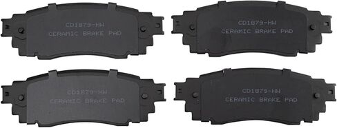 Front and Rear Brake Pad Set Ceramic Hardware Compatible with 2019-2020 Lexus UX250h in Saudi Arabia