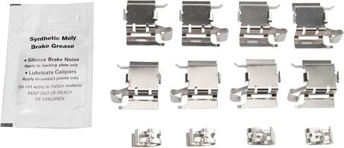Front and Rear Brake Pad Set Ceramic Hardware Compatible with 2019-2020 Lexus UX250h in Saudi Arabia