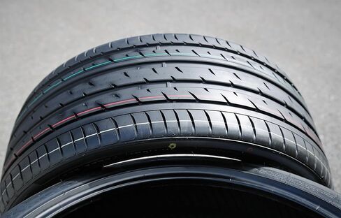 مجموعة من 2 (اثنين) إطارات Haida HD927 الصيفية عالية الأداء - 255/30R26 255/30ZR26 255/30/26 255/30-26 نطاق تحميل 99 وات XL 4 طبقات BSW جدار جانبي أسود in Saudi Arabia