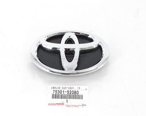 قطع غيار تويوتا الأصلية - Emblem Sub-Assy، Fr (75301-52080) in Kuwait