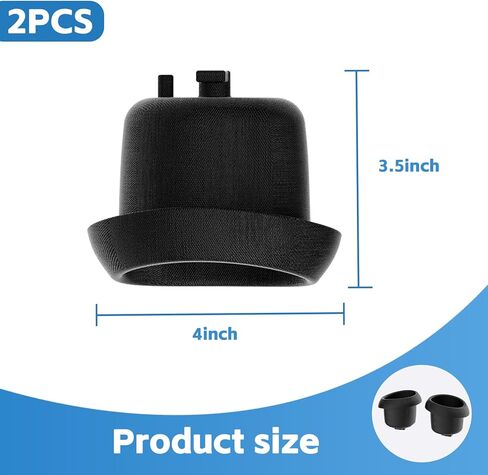 2 حامل أكواب بديل متوافق مع مقعد السيارة الدوار Evenflo Revolve360، ملحقات حوامل المشروبات المتماثلة اليسرى واليمنى in Kuwait