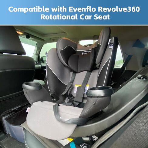2 حامل أكواب بديل متوافق مع مقعد السيارة الدوار Evenflo Revolve360، ملحقات حوامل المشروبات المتماثلة اليسرى واليمنى in Kuwait