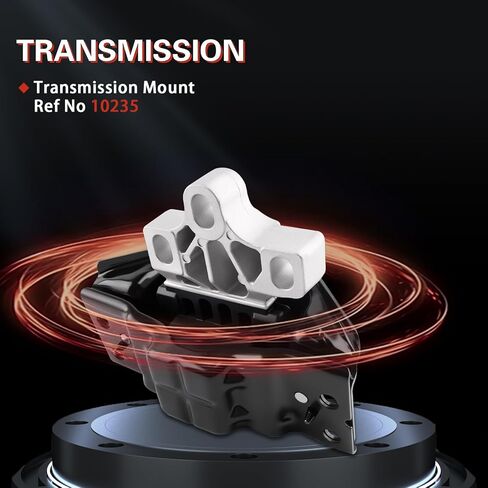 5PCS Engine Mounts & Automatic Trans. Mount Compatible with 2018-2023 Volkswagen Tiguan L4 2.0L Turbocharged Replace# 5Q0198037F 5Q0198037F 5Q0199855C 3Q0199262M 5QA19955AP in Kuwait