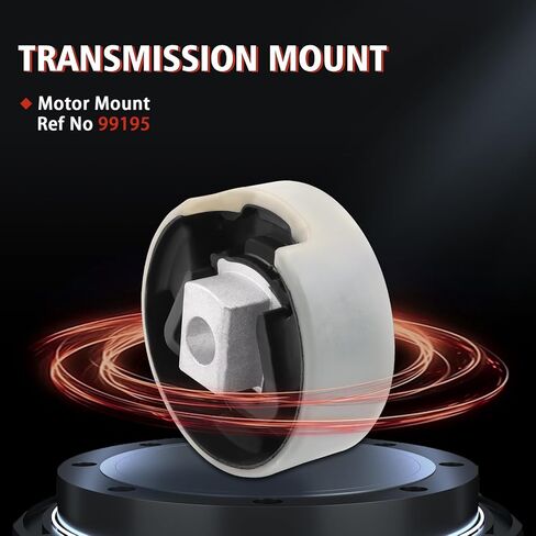 5PCS Engine Mounts & Automatic Trans. Mount Compatible with 2018-2023 Volkswagen Tiguan L4 2.0L Turbocharged Replace# 5Q0198037F 5Q0198037F 5Q0199855C 3Q0199262M 5QA19955AP in Kuwait