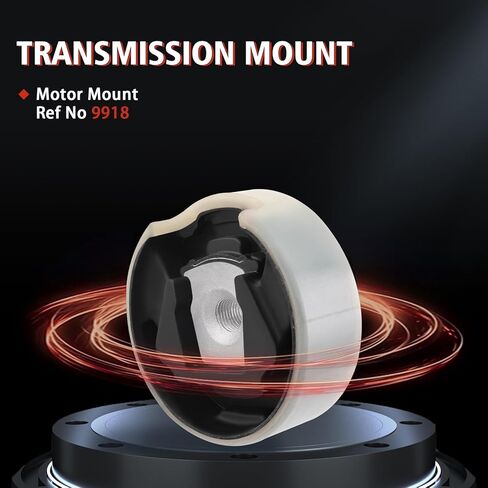 5PCS Engine Mounts & Automatic Trans. Mount Compatible with 2018-2023 Volkswagen Tiguan L4 2.0L Turbocharged Replace# 5Q0198037F 5Q0198037F 5Q0199855C 3Q0199262M 5QA19955AP in Kuwait