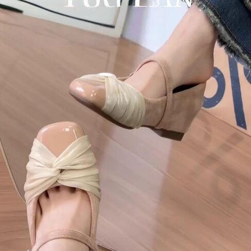 Lady Mary Jean Ballet-Style Flats with Inner Heightening Design, Fashionable and Comfortable, Suitable for Various Casual Occasions. in Saudi Arabia