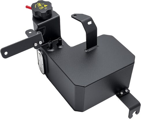 603-839 خزان خزان سائل التبريد مع مستشعر وغطاء لرام 2500 3500 4500 5500 L6 6.7L 2013-2018، يستبدل # 68166475AC 68096261AA 68166475AB خزان تجاوز سائل التبريد، سبائك الألومنيوم in Kuwait