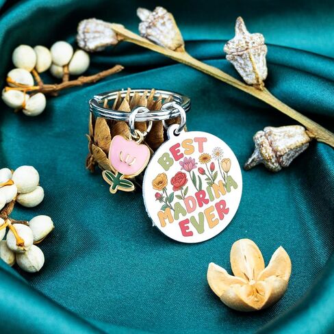 Godmother Proposal Gift Madrina Gifts Keychain from Godchild for Women Aunt Cute Godmom Mothers Day Christmas Birthday Idea Present in Saudi Arabia