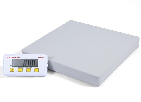 مقياس هيلسيفسن الكبير لعلاج السمنة، سعة 17.75 بوصة/40 سم - 700 رطل، مقياس طبيب محترف مع شاشة عرض عن بعد، مقياس المصارعة، موازين اللياقة البدنية والرياضية in Kuwait