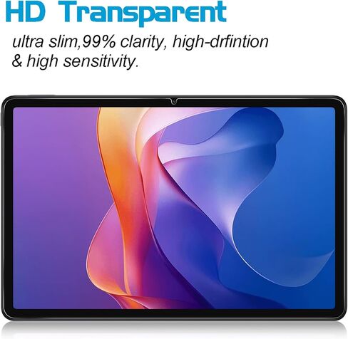 [عبوة من قطعتين] واقي شاشة لهاتف Xiaomi Redmi Pad SE 2023 مقاس 11 بوصة من الزجاج المقسى مضاد للخدش وسهل التركيب in Kuwait