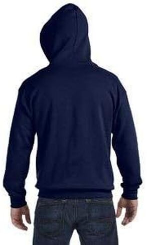 Product of Brand Gildan Adult Heavy Blend 8 oz, 50/50 Full-Zip Hood - Navy - 3XL - (Instant Savings of 5% & More) in Saudi Arabia