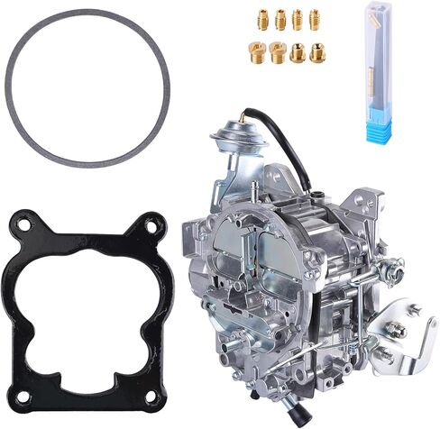 Rochester Quadrajet 4 Barrel Carburetor for Chevy 305-350 Engines 650 Cfm Electric Choke 1982-1985 4 Barrel Carburetor Carb Quadrajet Carburetors Rebuild Kit 5.0L 5.7L in Saudi Arabia