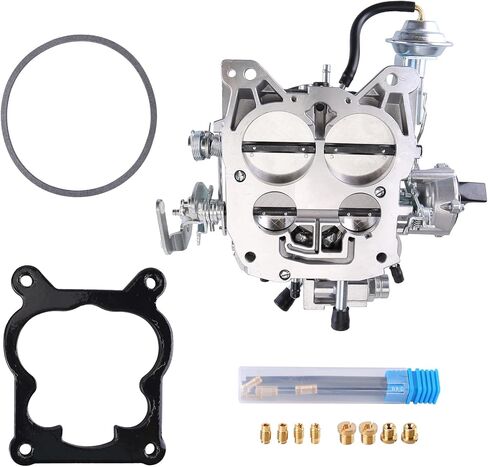 Rochester Quadrajet 4 Barrel Carburetor for Chevy 305-350 Engines 650 Cfm Electric Choke 1982-1985 4 Barrel Carburetor Carb Quadrajet Carburetors Rebuild Kit 5.0L 5.7L in Saudi Arabia