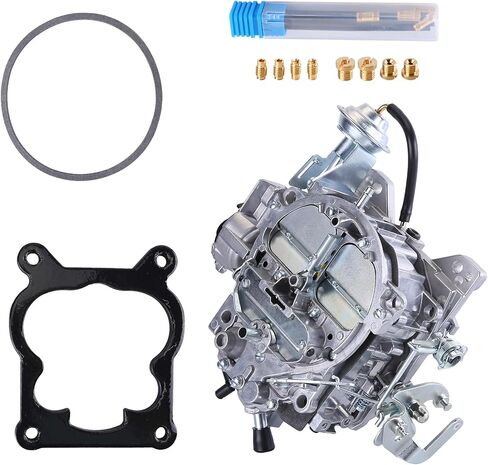 Rochester Quadrajet 4 Barrel Carburetor for Chevy 305-350 Engines 650 Cfm Electric Choke 1982-1985 4 Barrel Carburetor Carb Quadrajet Carburetors Rebuild Kit 5.0L 5.7L in Saudi Arabia