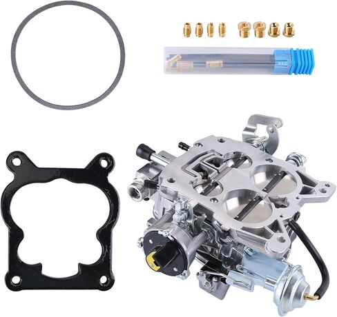 Rochester Quadrajet 4 Barrel Carburetor for Chevy 305-350 Engines 650 Cfm Electric Choke 1982-1985 4 Barrel Carburetor Carb Quadrajet Carburetors Rebuild Kit 5.0L 5.7L in Saudi Arabia
