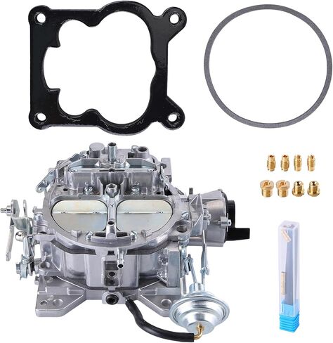 Rochester Quadrajet 4 Barrel Carburetor for Chevy 305-350 Engines 650 Cfm Electric Choke 1982-1985 4 Barrel Carburetor Carb Quadrajet Carburetors Rebuild Kit 5.0L 5.7L in Saudi Arabia