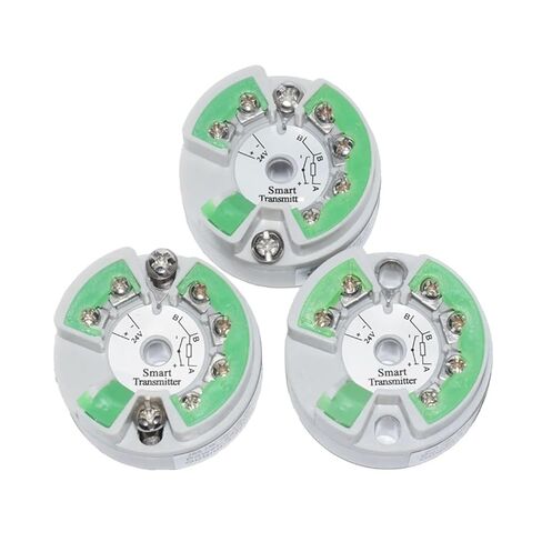 1PCS Intelligent Temperature Transmitter PT100 Sensor Module 4-20mA 0-5V 10V Output Anti-Interference Temperature Transducer(0-5V -100-100C) in Kuwait