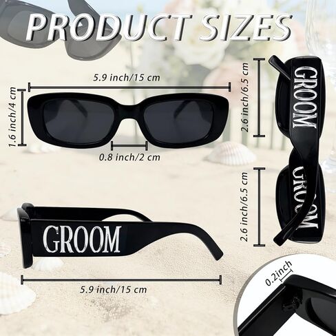 طقم نظارات شمسية للعروس والعريس مكون من قطعتين، نظارات زفاف رخامية للخطوبة والعزوبية هدية لحفلات الزفاف in Kuwait