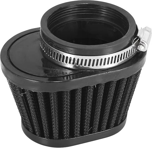 Motoforti Universal 55mm منظف فلتر الهواء بديل مدبب للدراجات النارية باللون الأسود in Kuwait