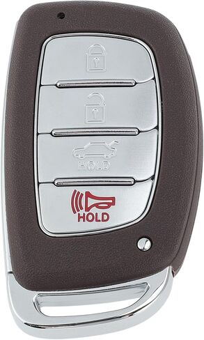 X AUTOHAUX CQOFD00120 434 MHz Replacement Keyless Entry Remote Smart Key Fob for Hyundai Elantra 2017 2018 No.95440-F2000/95440-F3000 4 Buttons in Saudi Arabia