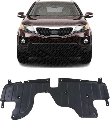 Front Engine Splash Shield Under Cover Direct Replacement Compatible with 2011-2013 Kia Sorento KI1228127 291101U200 in Kuwait
