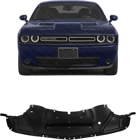 Front Engine Splash Shield Under Cover Direct Replacement Compatible with 2015-2023 Dodge Challenger CH1228152 68242934AD in Kuwait