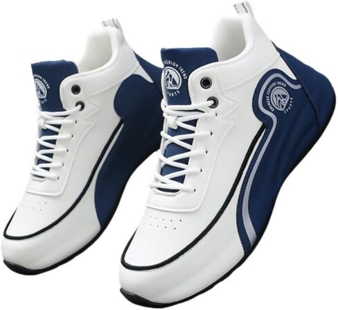 Men's Large-Sized Casual Sports Shoes - Shock-Absorbing, Breathable, Anti-Slip, Durable, Thick Sole, Fashionable and Versatile, Suitable for Outdoor Running and Daily Activities. in Saudi Arabia