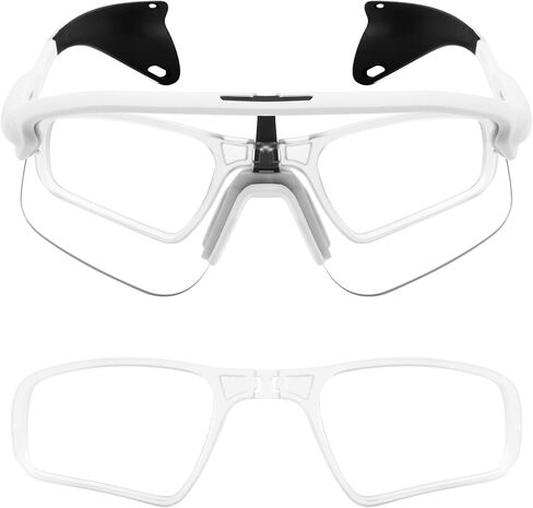 Mryok Rx إدراج محول بصري/Rx حامل عدسات طبية متوافق مع Oakley Stunt Devil OO9517 / Stunt Devil S OO9518 - شفاف in Saudi Arabia