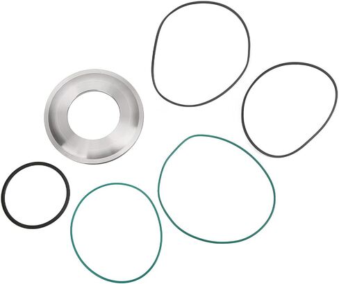 POCREATION CVT Sealing Rings Set, Metal ABS Sealing Kit with Steel Pulley Piston, Perfect for Transmission Repair in Saudi Arabia