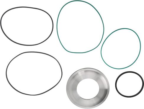 POCREATION CVT Sealing Rings Set, Metal ABS Sealing Kit with Steel Pulley Piston, Perfect for Transmission Repair in Saudi Arabia