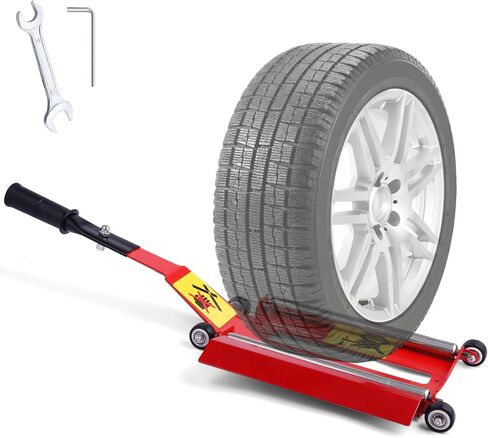 أداة رافعة الإطارات المحمولة من وايونا مع لوحة دوارة، أداة رفع الإطارات مع مقبض قابل للإزالة للسيارات وسيارات الدفع الرباعي والشاحنات على الطرق الوعرة، أداة رافعة رفع الإطارات بدون جهد لإزالة الإطارات وتحديد موضعها in Kuwait